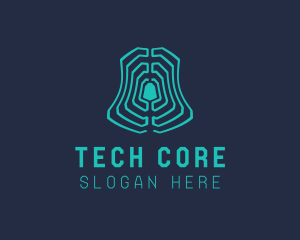 AI Cyber Tech logo design