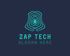 AI Cyber Tech logo design