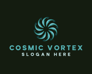 Spinning Vortex Blade logo design