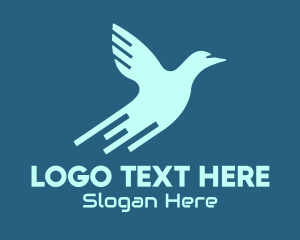 Blue Bird Tech logo design