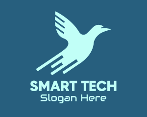 Blue Bird Tech logo design