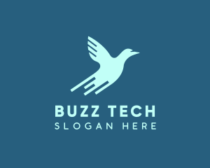 Blue Bird Tech logo design