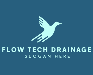 Blue Bird Tech logo design