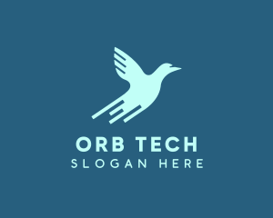 Blue Bird Tech logo design