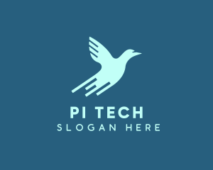 Blue Bird Tech logo design