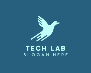 Blue Bird Tech logo design