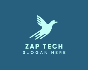 Blue Bird Tech logo design