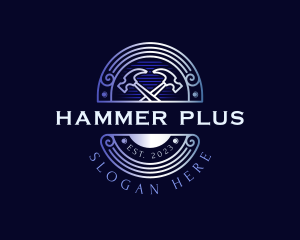 Construction Hammer Renovation logo