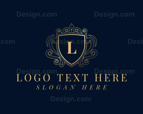 Shield Deluxe Decorative Logo