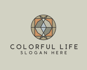 Geometric Colorful Pattern  logo design