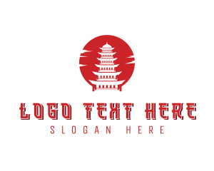 Asian Temple Tower logo