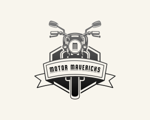 Motorcycle Travel Biker logo design