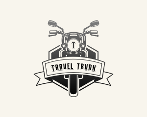 Motorcycle Travel Biker logo design