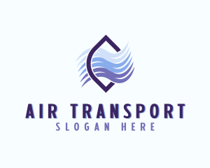 Wind Air Ventilation logo design