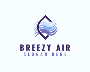 Wind Air Ventilation logo design