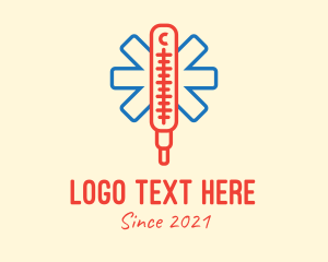 Medical Clinic Thermometer  logo