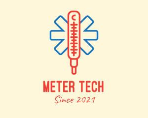 Medical Clinic Thermometer  logo