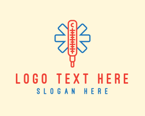 Medical Clinic Thermometer  logo