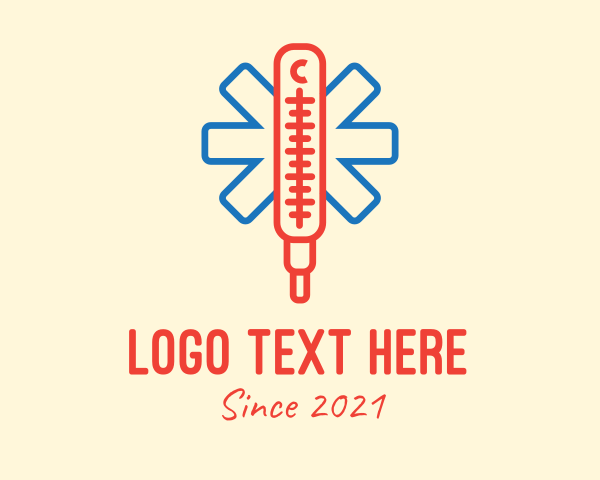 Temperature Check logo example 3