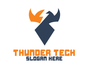 Thunder Bolt Mask  logo