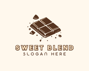 Sweet Chocolate Snack logo design