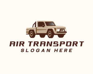 Pickup Truck Vehicle logo design