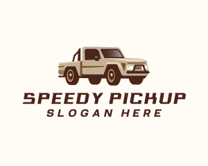 Pickup Truck Vehicle logo