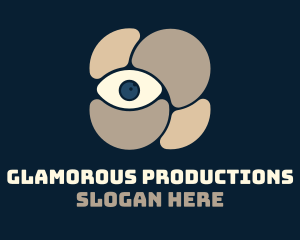 Artistic Abstract Eye logo