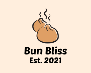 Asian Steam Buns logo design