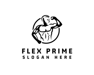 Bicep Flex Muscle logo