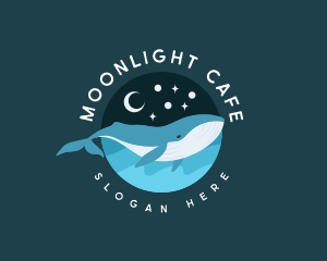 Dreamy Night Whale logo
