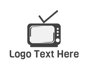 Screen - Television Media Show logo design