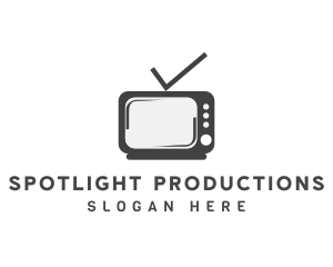 Television Media Show logo design