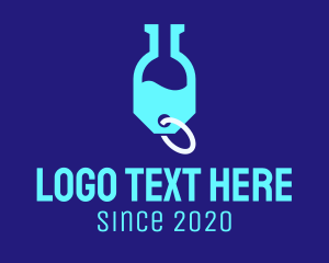 Experimental - Laboratory Price Tag logo design