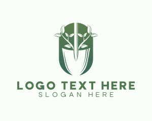 Landscaper Shovel Plant logo