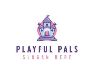 Playful Kids Palace logo design