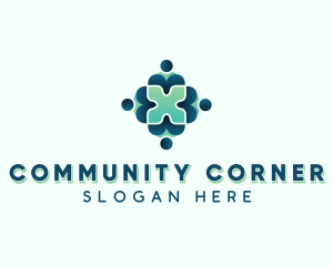 Community People Group logo design