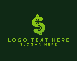 Frog Dollar Sign logo