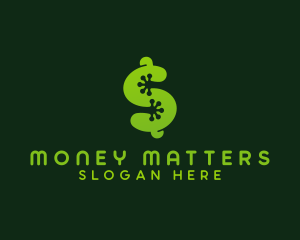 Frog Dollar Sign logo design