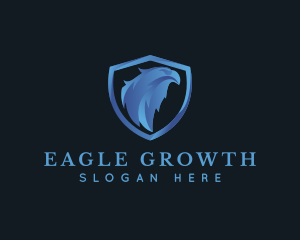 Eagle Bird Shield logo design