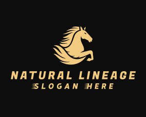 Fast Equestrian Horse  logo