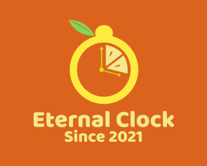 Lemon Clock Timer  logo design