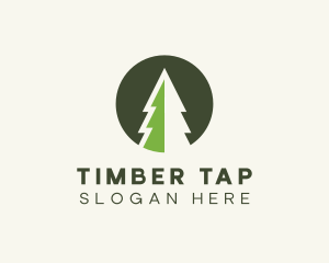 Pine Tree Forest logo design