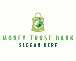 Cash Money Bag logo design