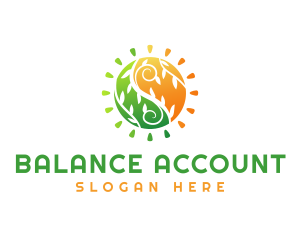 Natural Balance Eco logo design