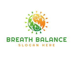 Natural Balance Eco logo design