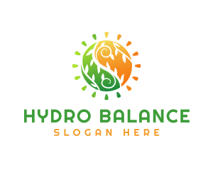 Natural Balance Eco logo design