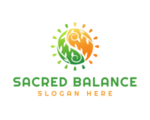 Natural Balance Eco logo design