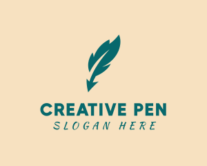 Feather Quill Writer  logo