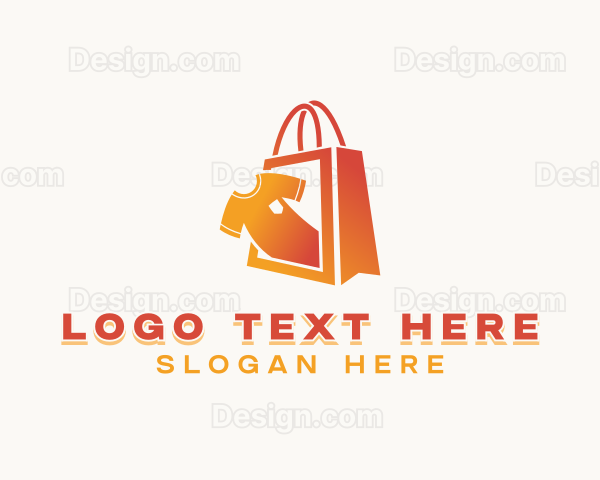 Clothing Apparel Marketplace Logo